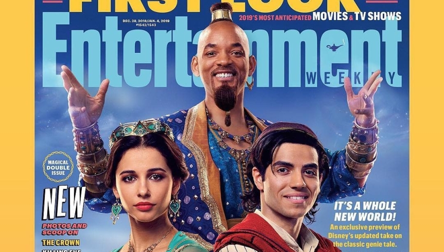 O visual dos personagens do filme Aladdin
